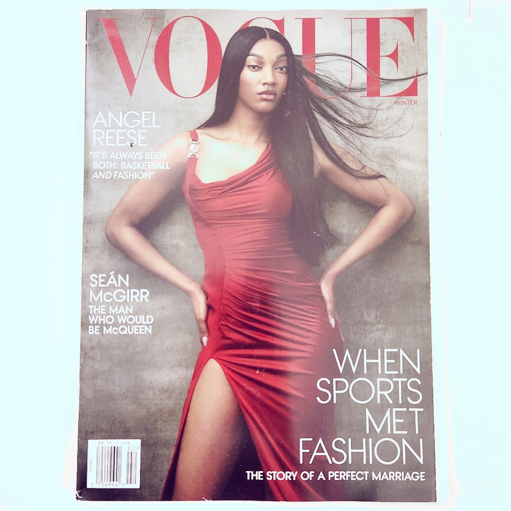 🍭7/$15 Vogue Magazine Winter 2025 Angel Reese